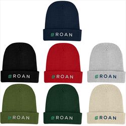 AH15072 Whistler Waffle Knit rPET Beanie With Custom Imprint